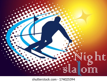 Night slalom