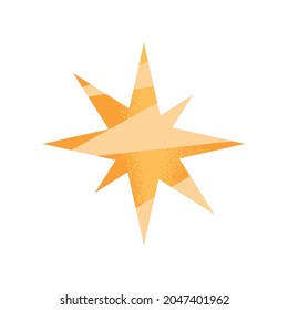 night and space star icon