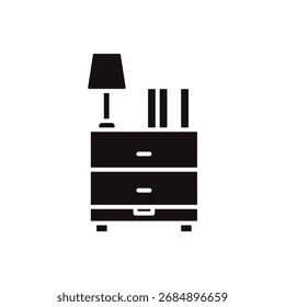 coleção de ícones de suporte noturno estilo .design com fundo