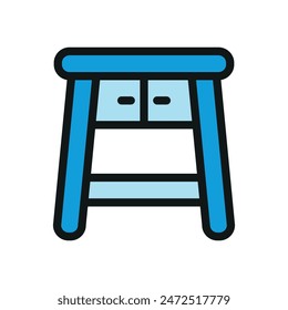 Night stand icon vector design templates simple and modern
