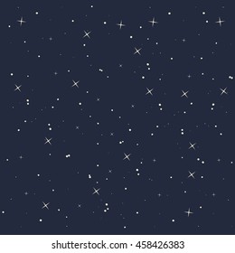 night star sky isolated icon design, vector illustration  graphic 