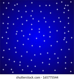 night star sky,vector illustration