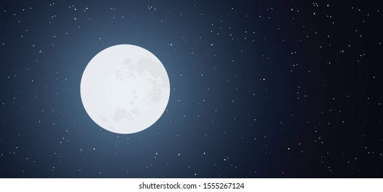 Night starry sky half full moon Equinox planet Earth day Earth's Waning Crescent Gibbous waxing moon means Vector Moonlight evening  astrology symbol icon icons sign Phases funny Solar eclipse sun