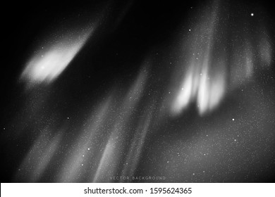 Night starry sky, Milky Way. Galaxy in space. Black white background