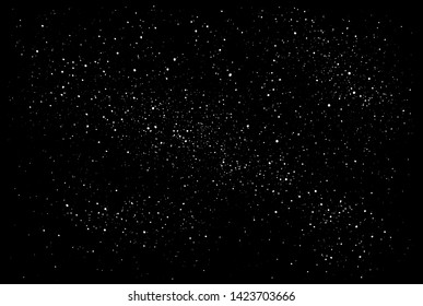 Night starry sky. Space vector background. Eps 10