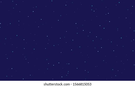 Night starry sky

Vector stars on dark blue background