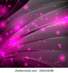 night stars sky vector