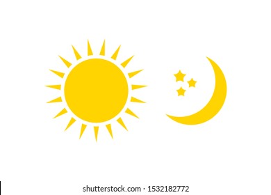 Half Sun Half Moon Stock Illustrations Images Vectors Shutterstock