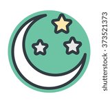 Night Vector Icon