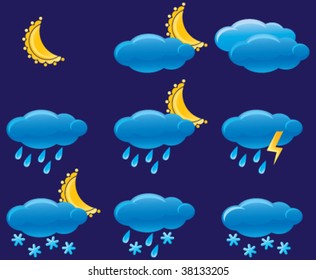 Night weather icon
