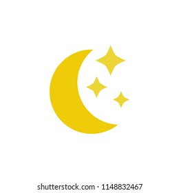 Night Weather Logo Icon Design