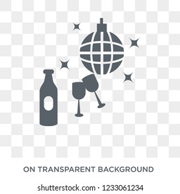 nightclub icon. nightclub design concept from Entertainment collection. Simple element vector illustration on transparent background.