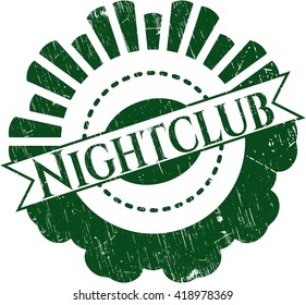 Nightclub rubber stamp