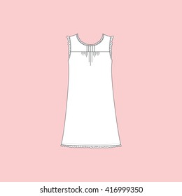 nightdress. 