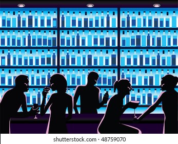 nightlife vector