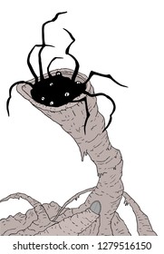 Nightmare creature in his lair