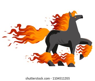 nightmare hell horse