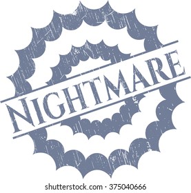 Nightmare with rubber seal texture