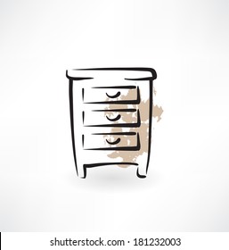 nightstand grunge icon