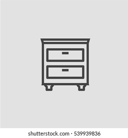 Nightstand icon