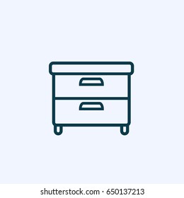 Nightstand icon