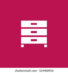 nightstand icon illustration vector, can be used for mobile and web design