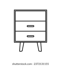 Nightstand Icon For Logo And More