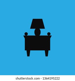 nightstand icon vector