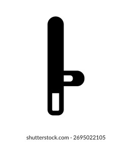 Nightstick Icon Vector Symbol Design Illustration
