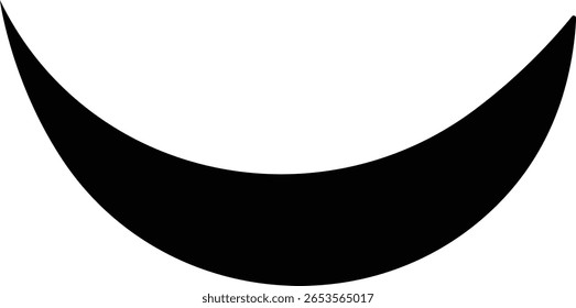 Nighttime icon, views: moon outside, starry sky, distant lights, Sleep. Rest, bed, pillow, pictogram silhouette, do not disturb silence status moon crescent with symbol glyph image clipart