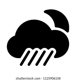 Night-time rainstorm alert