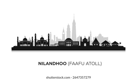 Arquivado do original em 12 de julho de 2012 "Nilandhoo Black Skyline Faafu Atoll Maldives" .