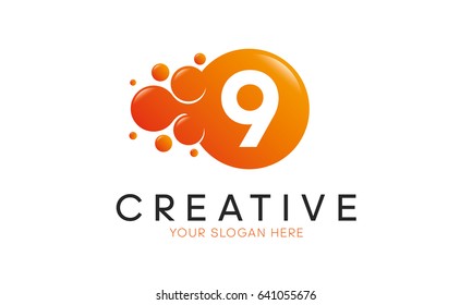 Nine Bubbles Logo