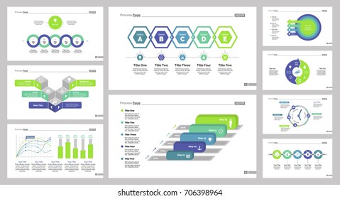 Nine Business Slide Templates Set