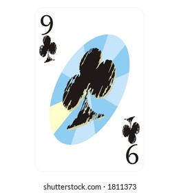 nine of clubs