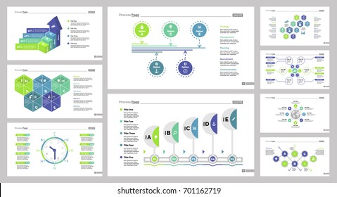 Nine Logistics Slide Templates Set