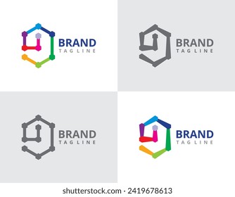 Nine Numeric Number Vector Logo