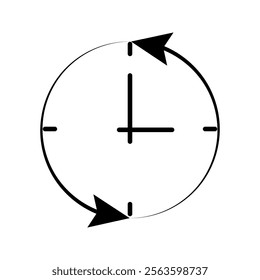 Nine O'Clock Icon Ideal for Time Tracking