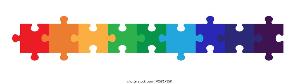 Nine Part Puzzle Chain