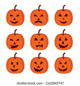 nine pumpkin emoji