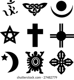 Nine Religious Symbols