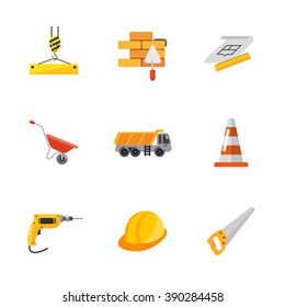 nine under construction icons