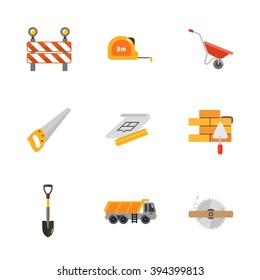 nine under construction icons
