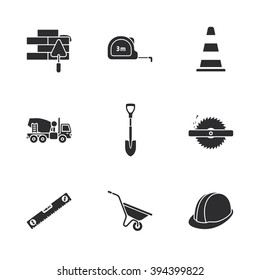 nine under construction icons