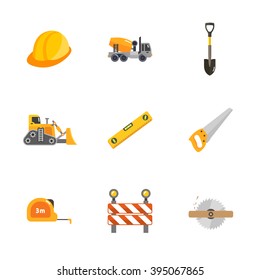 nine under construction icons