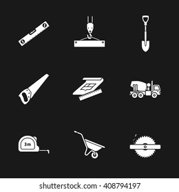 nine under construction icons