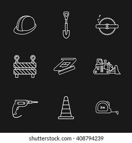 nine under construction icons