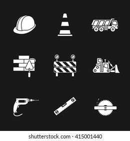 nine under construction icons