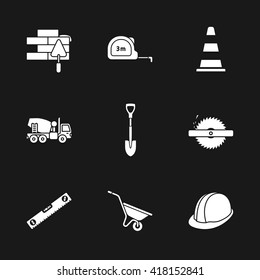 nine under construction icons