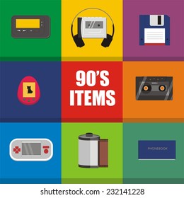nineties famous items